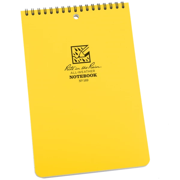 Top Spiral Notebook (6'' x 9.25'')