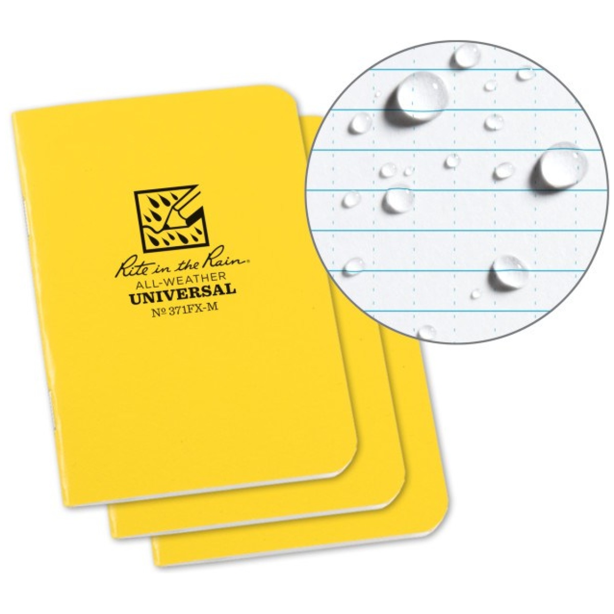Rir-371fx-m. Jpg - stapled notebook - 3. 25 x 4. 625 - 3 pack - rir 371fx m