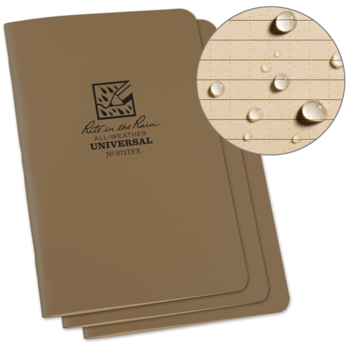 Rir-971tfx. Png - field-flex universal stapled notebook 4. 625 x 7 - 3 pack - rir 971tfx