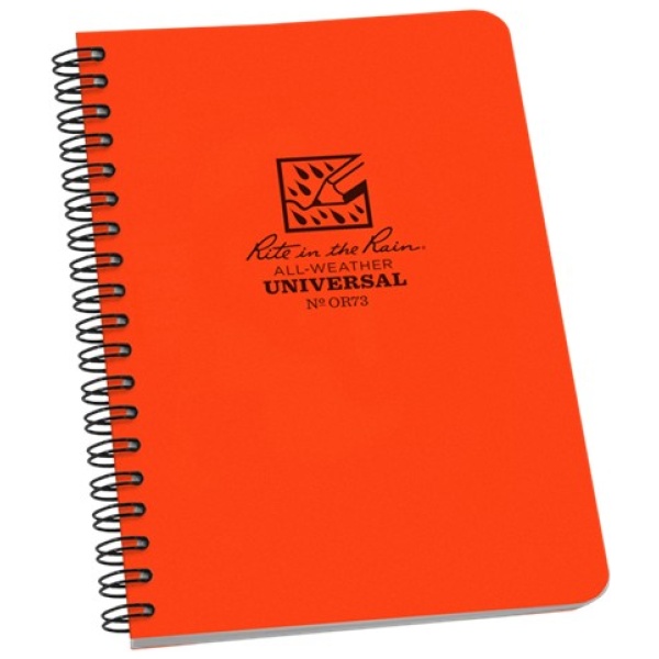 Polydura Side-Spiral Notebook (4.875'' x 7'')