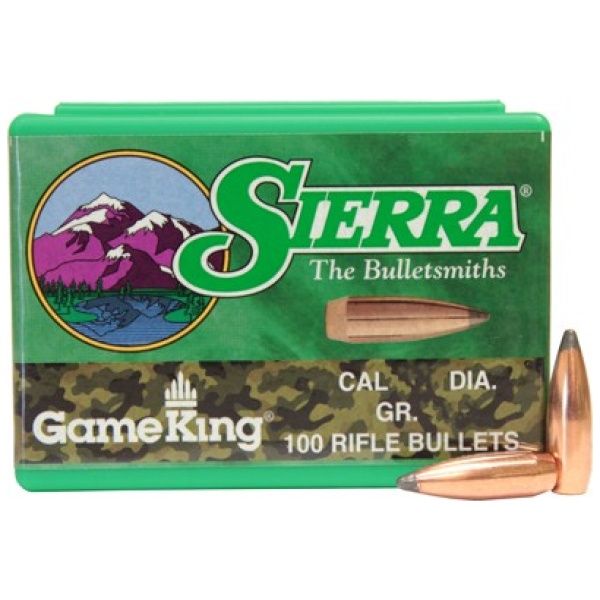 SIERRA BULLETS 6MM .243 - 100GR SP-BT 100CT