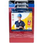 Recycled Plastic Clipboards - Letter/A4 Size - 3 Pack Assorted Colors