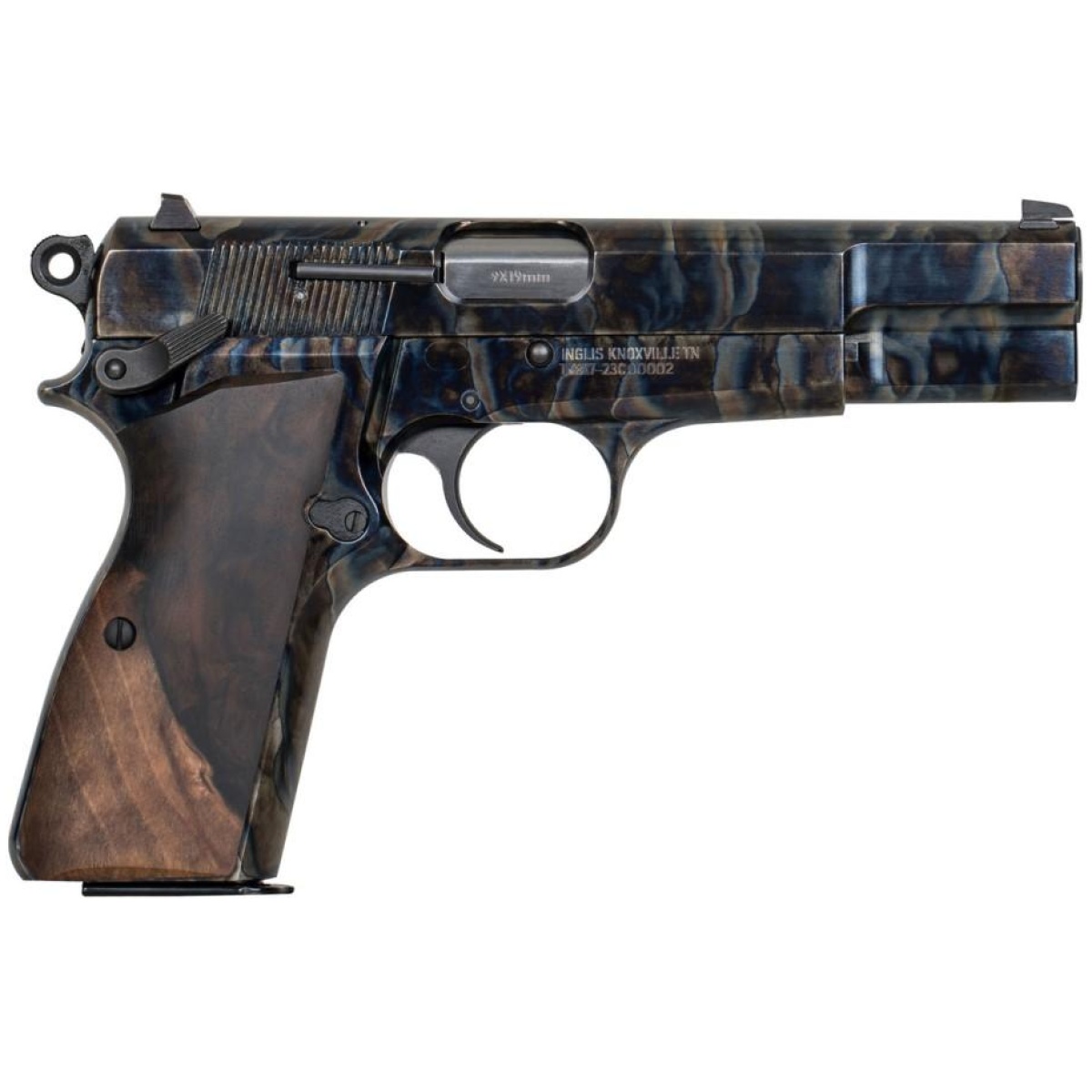 Sd12000010-1. Jpg - sds imports inglis gp-35 handgun 9mm luger 15rd magazines (2) 4. 7" barrel case hardened - sd12000010 1