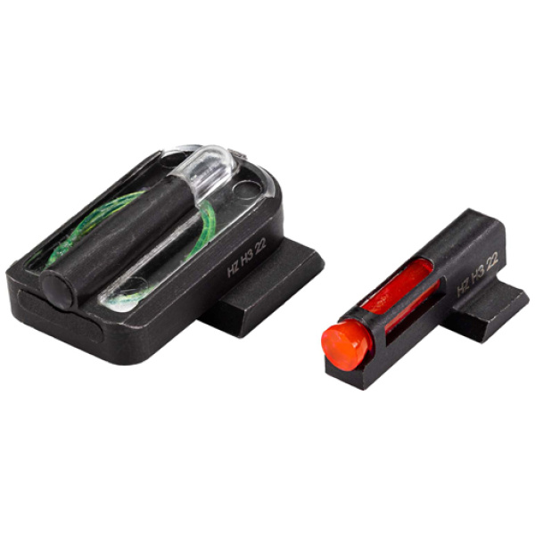 HIVIZ FASDOT H3 RED FRONT/GRN - REAR SIG P320/P365 9MM SET