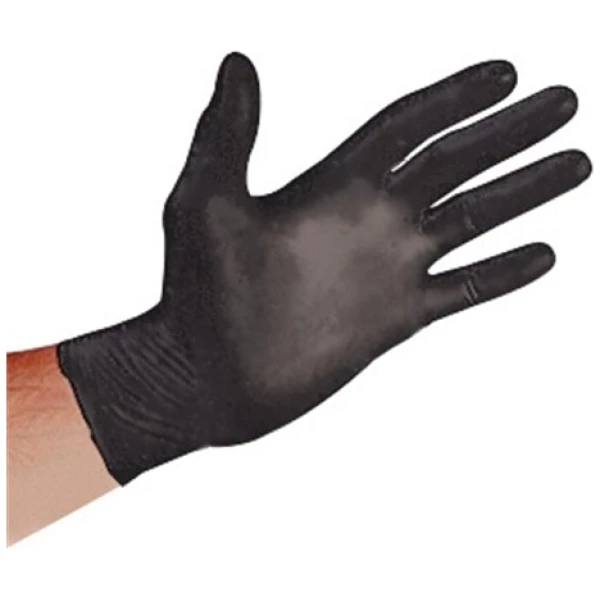 Black Powder-Free Nitrile Gloves