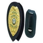 Recessed Badge Holders For Neck Or Belt