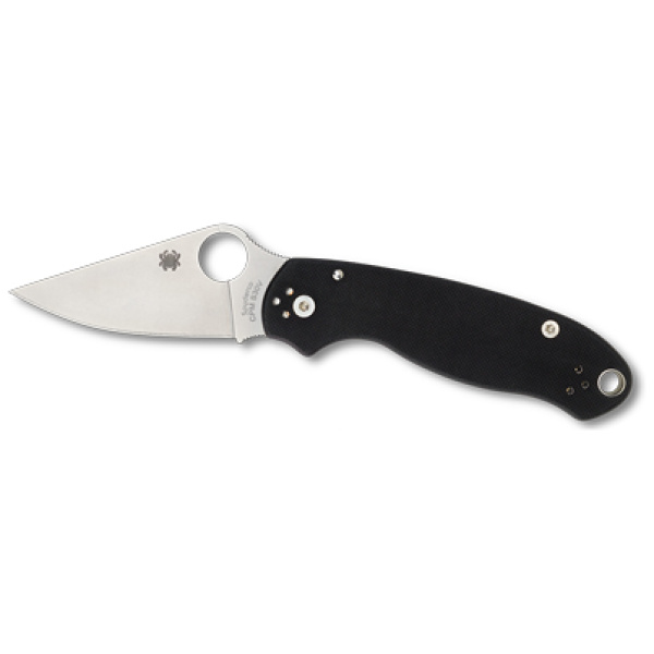 SPYDERCO PARA 3 G10 BLK PLAINEDGE