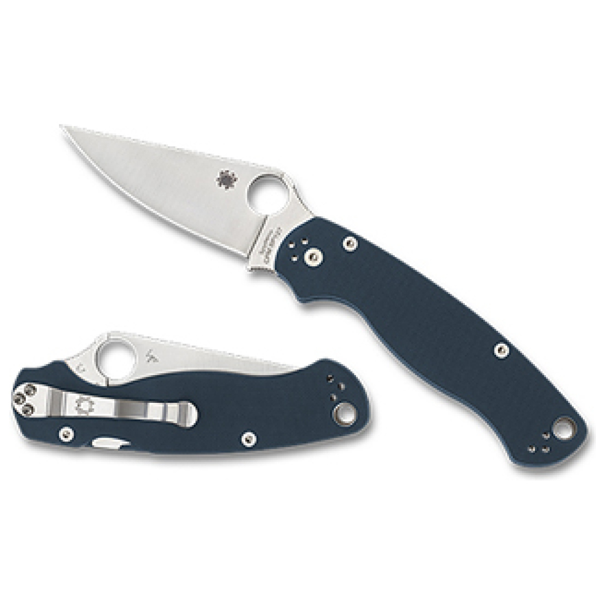 Spyc81gpcbl2_1. Jpg - spyderco para mitry 2 cpm spy27 blu - spyc81gpcbl2 1
