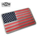 American Flag Vehicle Emblem