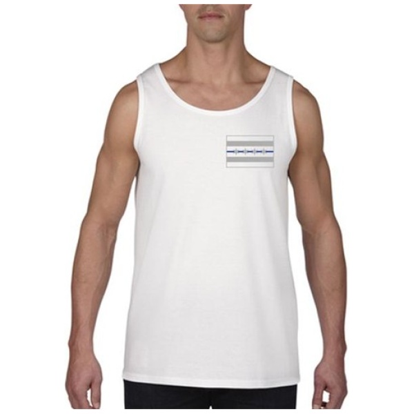 Tank - Chicago Thin Blue Line Flag
