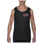 Tank - Thin Red Line American Flag