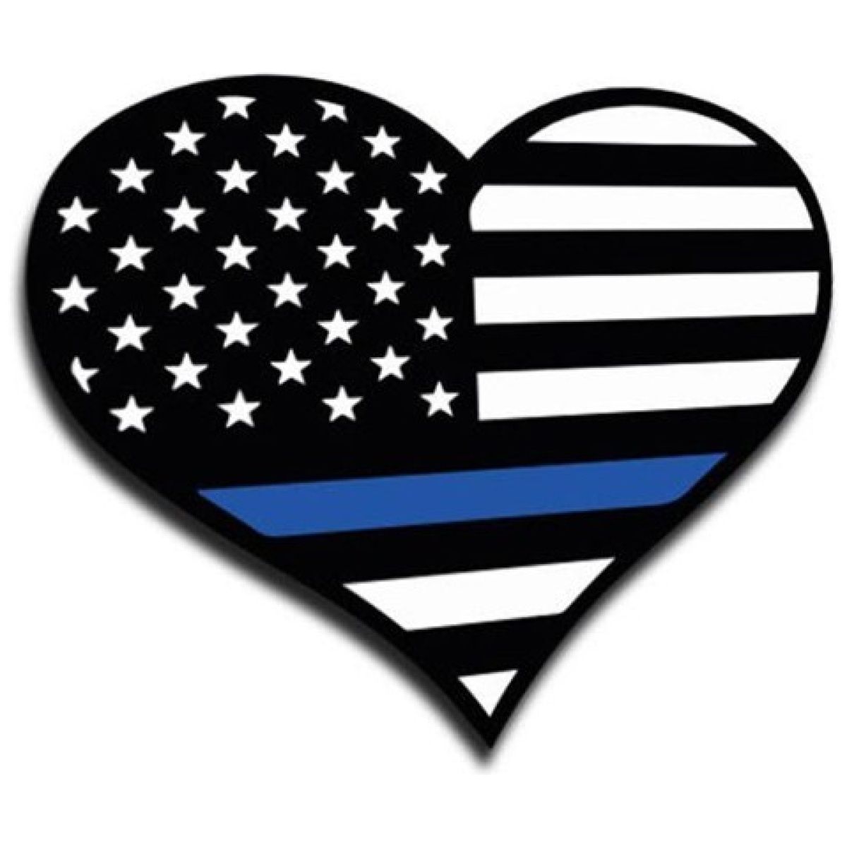 Tbl-s-heart-454. Jpg - thin blue line heart sticker, 4. 5 x 4 inches - tbl s heart 454