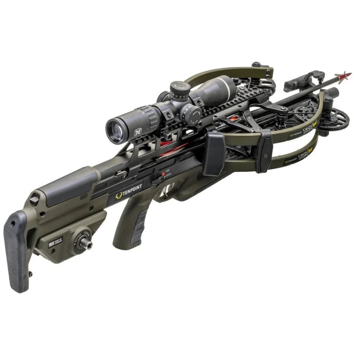 Tpcb240011899-1. Jpg - tenpoint trx515 reverse draw crossbow acuslide maxx evo-x elite black scope moss green - tpcb240011899 1