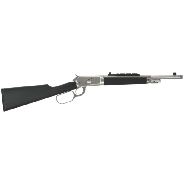 Taylor's 1892 Alaskan Chrome Rifle .357 Mag 5rd Capacity 16" 5/8x24 Threaded Barrel Black
