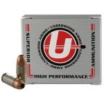 Underwood Hunting & Self Defense Handgun Ammunition 9mm Luger(+P) 124gr JHP 1225 fps 20/ct