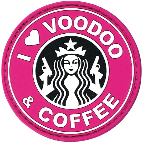 I Love Voodoo & Coffee Patch