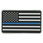 American Flag Blue Line Patch