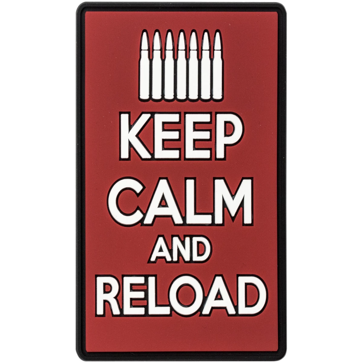 Vdt07-0979016000. Jpg - rubber patch - keep calm and reload - vdt07 0979016000