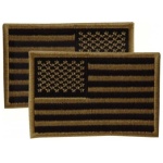 Embroidered USA Military Flag Patches