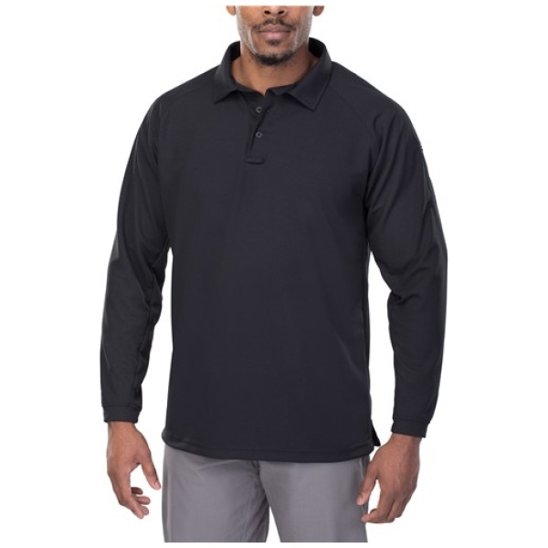 Vertx Coldblack Men's Long Sleeve Polo