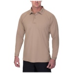Vertx Coldblack Men's Long Sleeve Polo