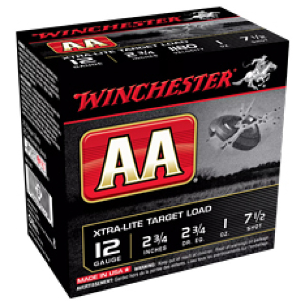 WIN AA XTRA-LT 12GA 2.75 #7.5 25/250