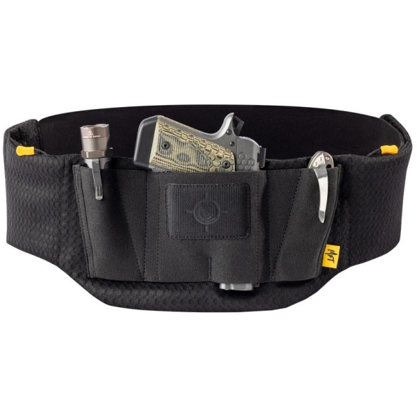 Mission First Tactical Belly Band Holster 26? to 52? Black Ambi