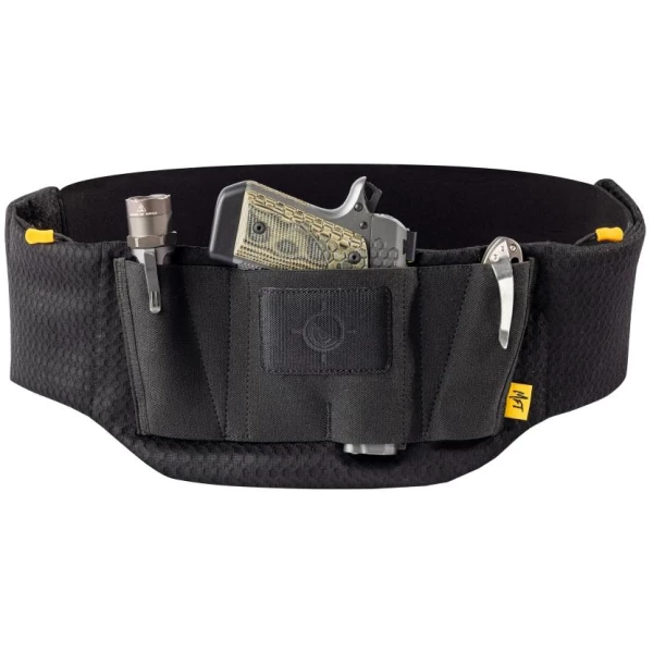 Mission First Tactical Belly Band Holster 26? to 52? Black Ambi