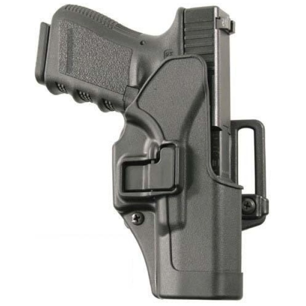Blackhawk! SERPA CQC Concealment Holster Matte Finish Glock 19/23/32 Black Left Hand