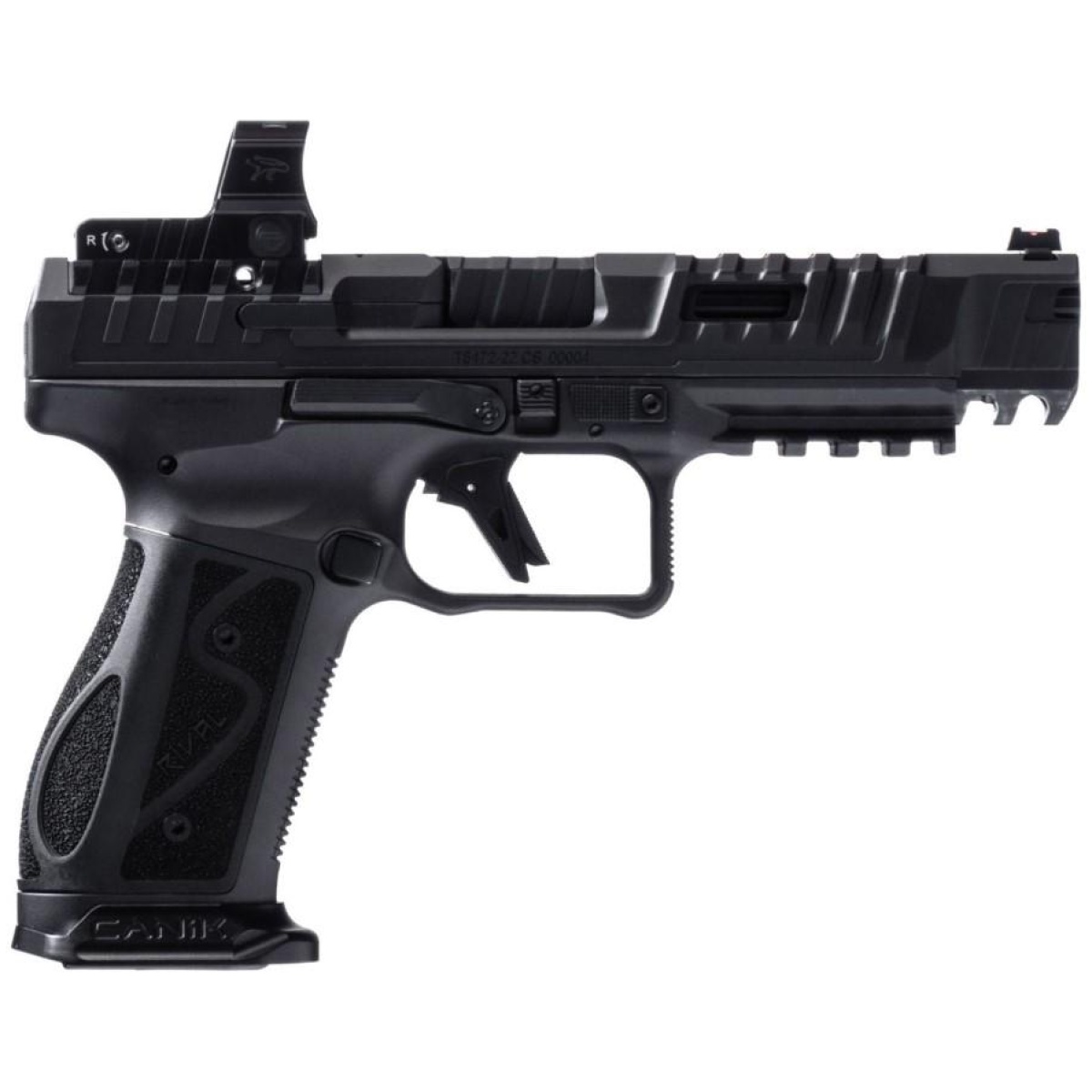 Ychg7607n-1. Jpg - canik sfx rival-s dark side handgun 9mm luger 18rd magazines (2) 5" barrel black with mo2 optic - ychg7607n 1