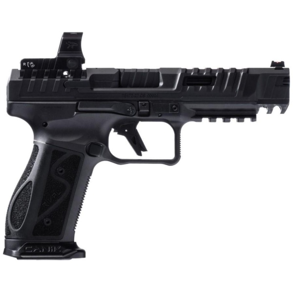 Canik SFx Rival-S Dark Side Handgun 9mm Luger 18rd Magazines (2) 5" Barrel Black with MO2 Optic