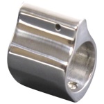 GUNTEC LOW PROFILE GAS BLOCK - .750 DIA POLISHED STAINLESS