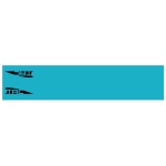 TAC VANES STANDARD ARROW WRAP - 4.675" TURQUOISE 13 PACK