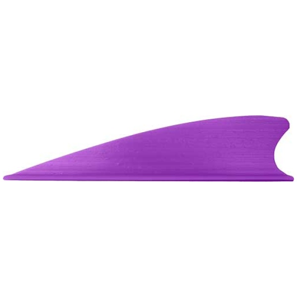 TAC VANES MATRIX 2.25" - SHIELD CUT PURPLE 36 PACK