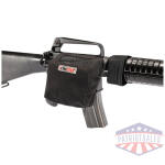 tacstar universal brass - catcher w/velcro straps black