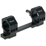 WHEELER 1 PIECE SCOPE MOUNT - REM 700 LA 30MM MEDIUM BLACK