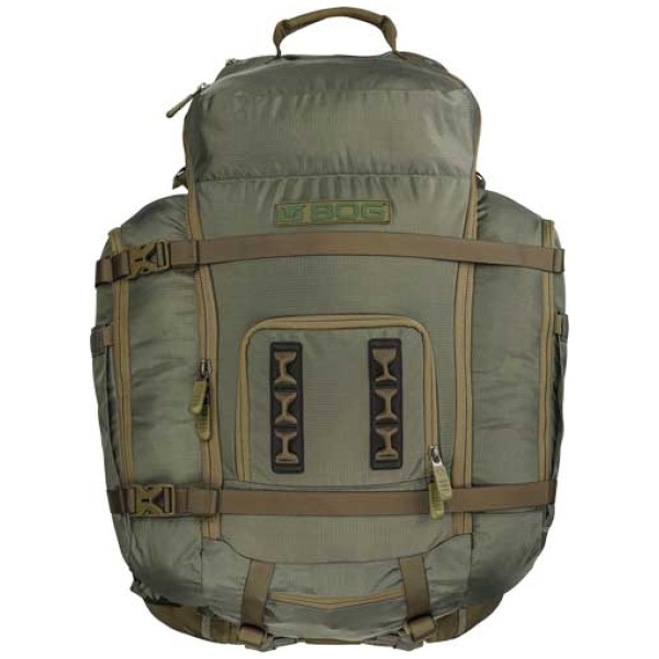 BOG HELIX 3500 BIVY BAG 420D - 3500 CU IN ROLL TOP MOSS