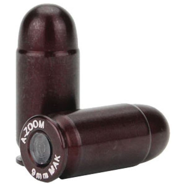 A-ZOOM METAL SNAP CAP 9X18MM - 9MM MAKAROV 5-PACK