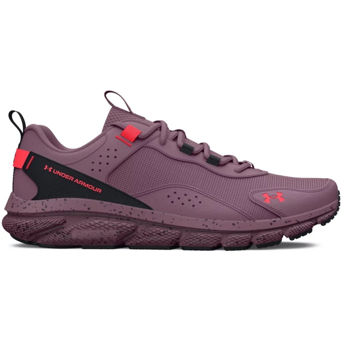 30257516037. Jpg - women's ua charged verssert speckle running shoes - 30257516037