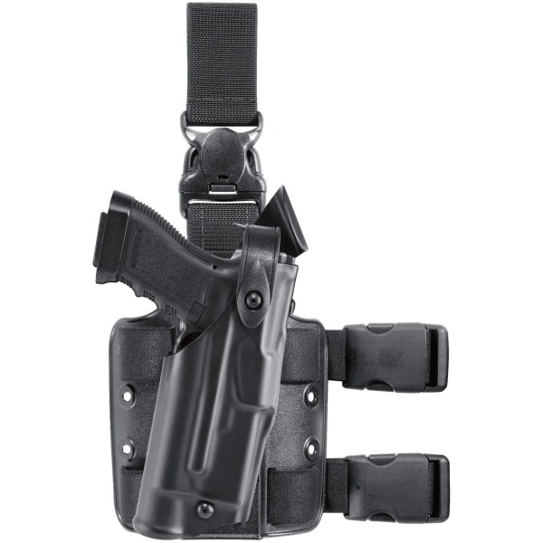 Model 6305 ALS/SLS Tactical Holster w/ Quick-Release Leg Strap for Glock 17 w/ Light