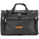 LYMAN HANDGUN RANGE BAG - BLACK NYLON W/CARRY STRAP
