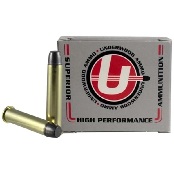 UNDERWOOD 45-70 GOV +P 430GR - LEAD FLAT NOSE 20RD 10BX/CS