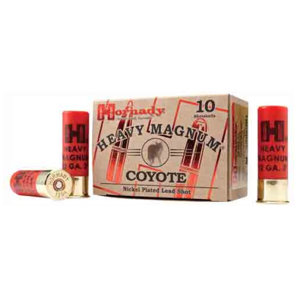 HORNADY 12GA 3" 1-1/2OZ NICKEL - PLATED 00 BUCK 10RD 10BX/CS