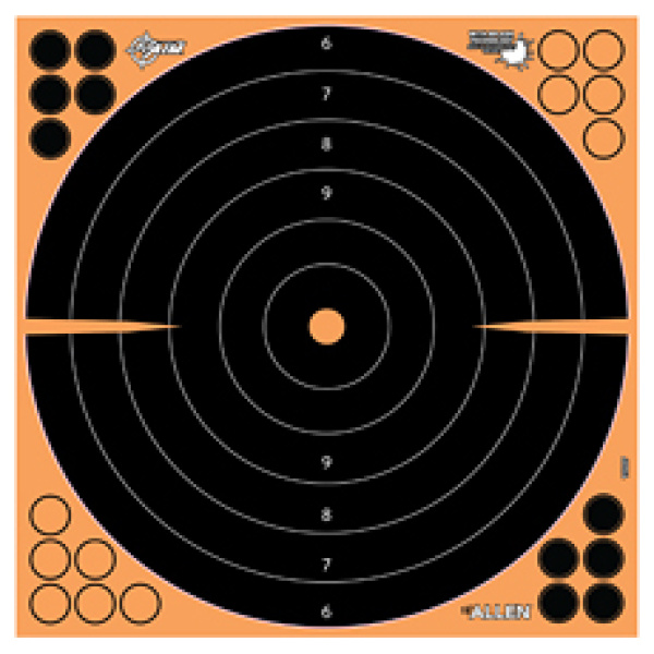 ALLEN EZ AIM 16"X16" BULLSEYE 5PK