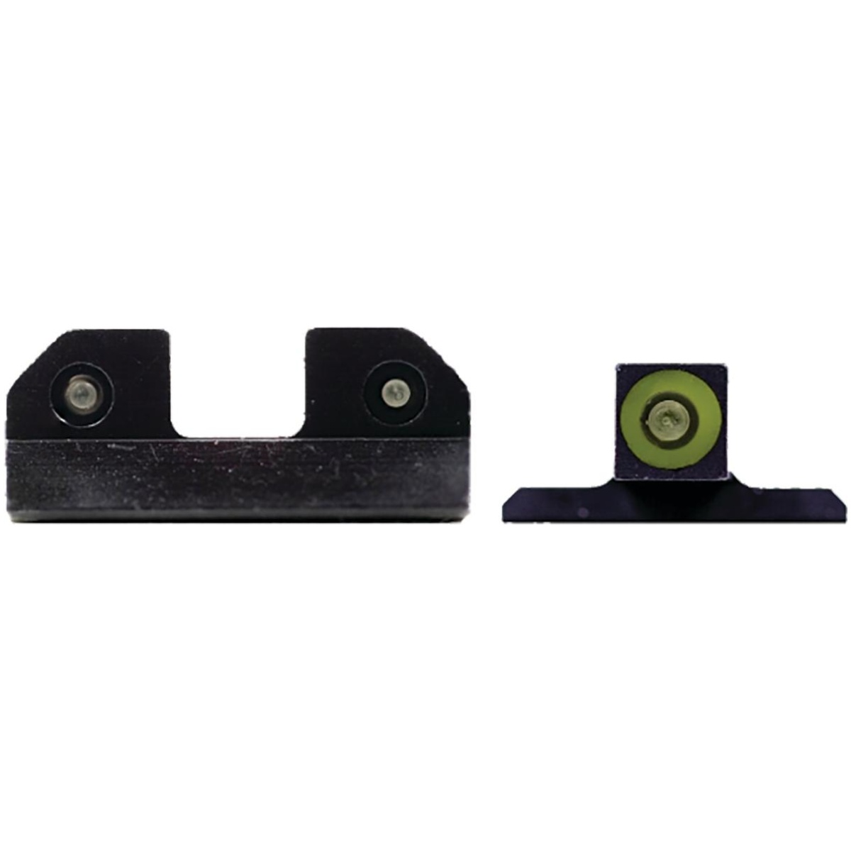 Aqswr032s6g. Jpg - xs sight systems r3d night sights green - s&w m&p & m2. 0: full size & compact - aqswr032s6g