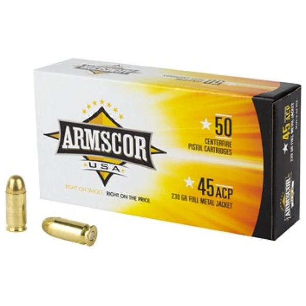 ARMSCOR 45ACP 230GR FMJ 50/1000