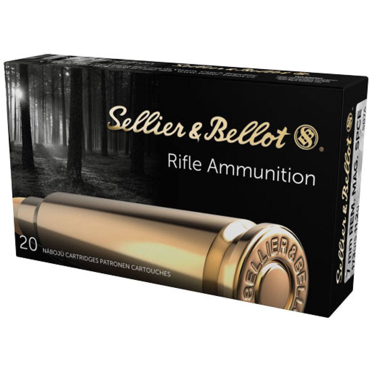Asb7a. Jpg - s&b 7mm rem mag 173gr soft - point cutting edge 20rd 20bx/c - asb7a