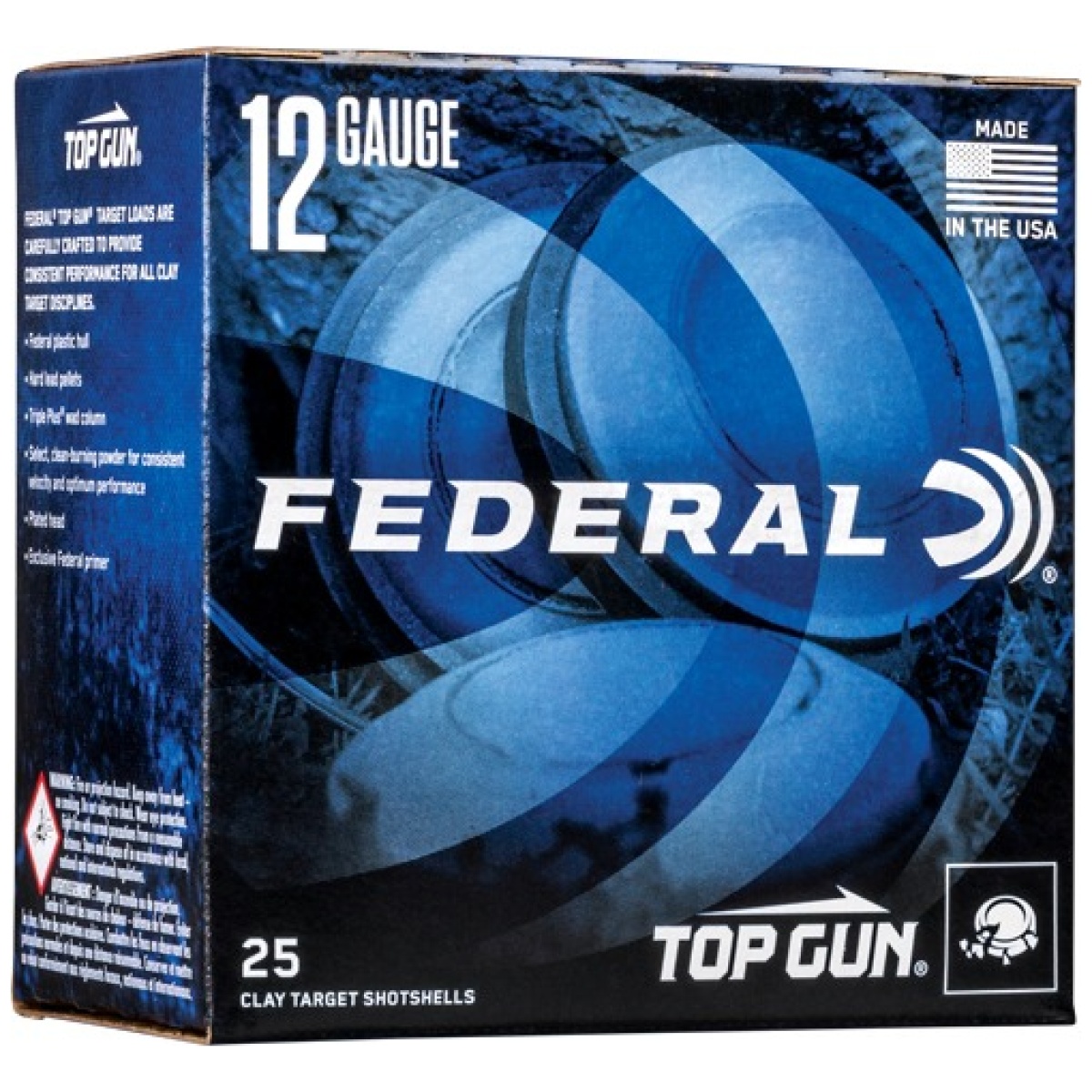 Atg1218. Jpg - federal top gun 12ga 2. 75" 1oz - #8 1180fps 250rd case lot - atg1218