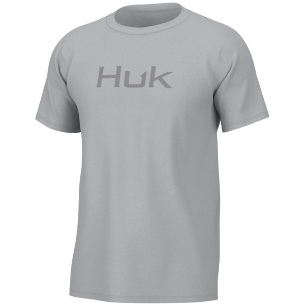Huk Logo Short Sleeve Shirt Harbor Mist M