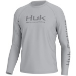 Huk Vented Pursuit Long Sleeve Shirt Harbor Mist XL
